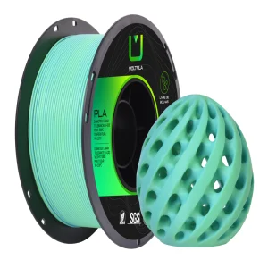 Filamento Pla Matte Duo Color Azul e Verde 1KG Multfila 1.75mm