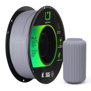 Filamento Pla Cinza 1kg Multfila Para Impressora 3d 1.75mm
