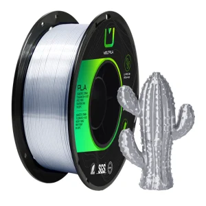 Filamento Pla Silk Prata Metalizado 1kg 3d Multfila 1.75mm